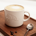 Cargue la imagen en el visor de la galería, Juego de 4 tazas 400ml c/u con grabado, Chefmaker MAIA - Set - Chefmaker.com.mx
