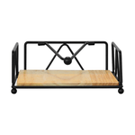 Cargue la imagen en el visor de la galería, Servilletero Para Mesa Sevilla Chefmaker Moderno de Acero con Bambú Para Cocina Porta Servilletas - Chefmaker.com.mx