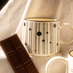 Cargue la imagen en el visor de la galería, Set de 4 Taza DALMATA PR - SET Chefmaker de Cerámica Grabado 400ml - Chefmaker.com.mx
