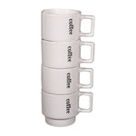 Cargue la imagen en el visor de la galería, Set Juego de 4 Tazas apilables con rack Fara - Chefmaker.com.mx