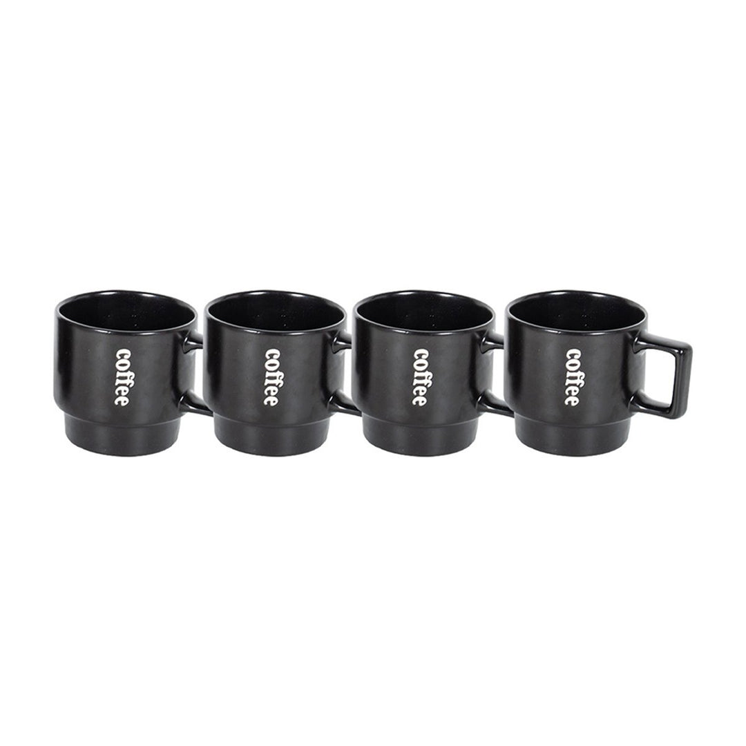 Set Juego de 4 Tazas apilables con rack Romina - Chefmaker.com.mx