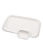 Cargue la imagen en el visor de la galería, Set Servicio de Mesa Porcelana Blanca Apta para Lavavajillas - Chefmaker.com.mx