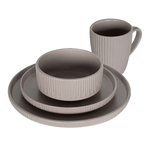 Cargue la imagen en el visor de la galería, Vajilla 16 piezas Adara BG - Chefmaker.com.mx