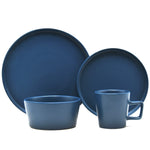 Cargue la imagen en el visor de la galería, Vajilla Cerámica Praga Chefmaker Azul Para 4 personas 16 Piezas - Chefmaker.com.mx