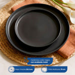 Cargue la imagen en el visor de la galería, Vajilla Cerámica Praga N Chefmaker Negro Para 4 personas 16 Piezas - Chefmaker.com.mx