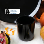 Cargue la imagen en el visor de la galería, Vajilla de Cerámica Gante Chefmaker 12 Piezas para 4 personas Negro - Chefmaker.com.mx