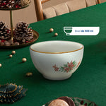 Cargue la imagen en el visor de la galería, Vajilla de Cerámica Nochebuena Chefmaker Navideña 12 Piezas 4 Personas - Chefmaker.com.mx
