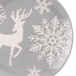 Cargue la imagen en el visor de la galería, Vajilla de Cerámica Reno Chefmaker Navideña 16 piezas 4 personas - Chefmaker.com.mx