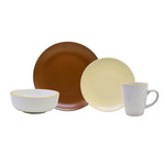 Cargue la imagen en el visor de la galería, Vajilla 16 piezas 4 personas Carlota - Chefmaker.com.mx