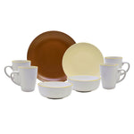 Cargue la imagen en el visor de la galería, Vajilla 16 piezas 4 personas Carlota - Chefmaker.com.mx