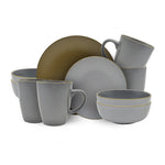 Cargue la imagen en el visor de la galería, Vajilla 16 piezas Cloe - Chefmaker.com.mx