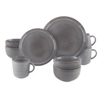 Cargue la imagen en el visor de la galería, Vajilla 16 piezas Haim B - Chefmaker.com.mx