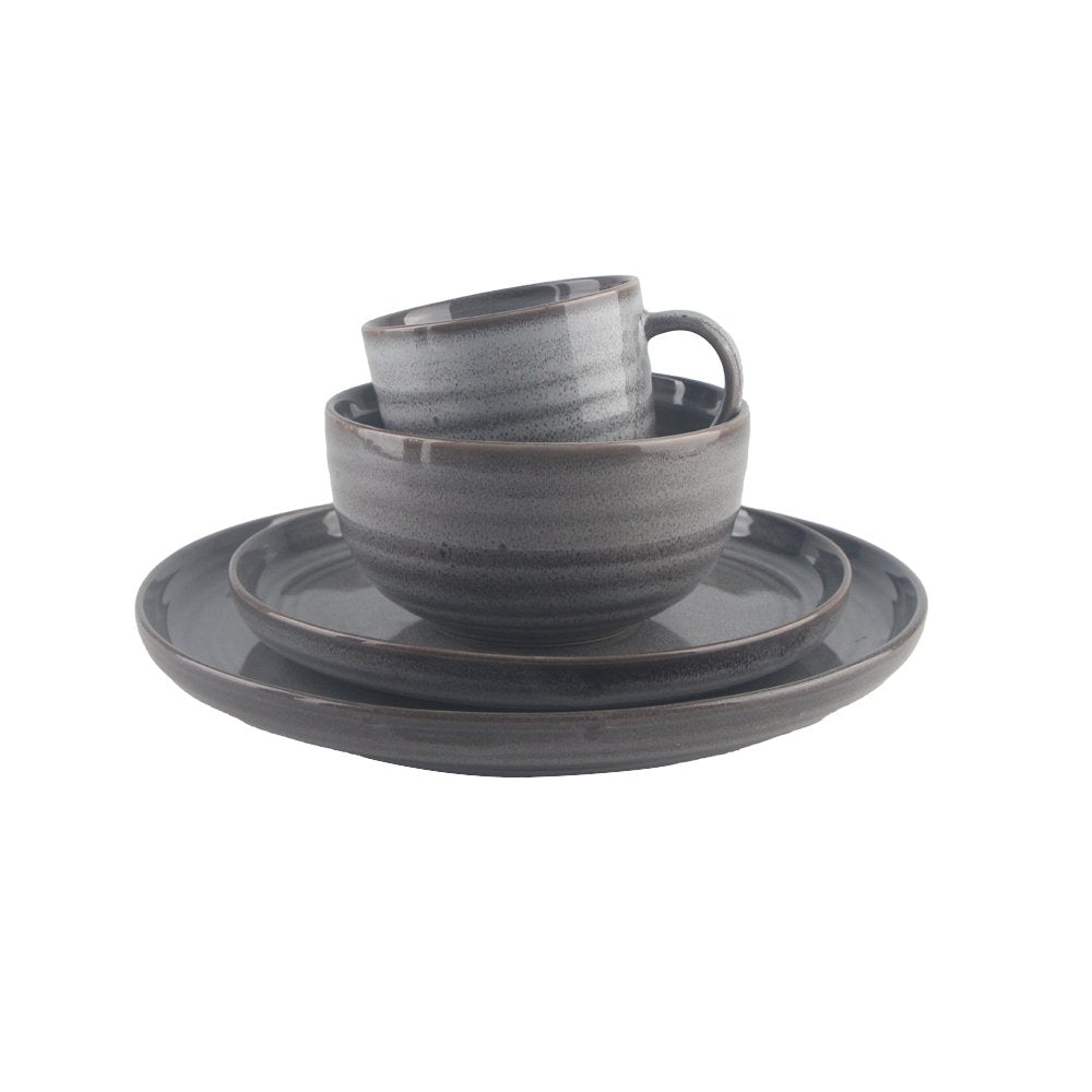 Vajilla 16 piezas Haim B - Chefmaker.com.mx