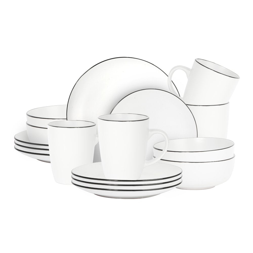 Vajilla 16 piezas Zury - Chefmaker.com.mx