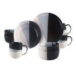 Cargue la imagen en el visor de la galería, Vajilla Redonda 16 Piezas 4 Personas Zakia - Chefmaker.com.mx