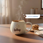 Cargue la imagen en el visor de la galería, Set de 4 Tazas Loving-set Chefmaker De Cerámica Grabado de 500ml
