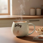 Cargue la imagen en el visor de la galería, Set de 4 Tazas Loving-set Chefmaker De Cerámica Grabado de 500ml
