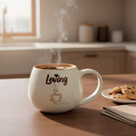 Cargue la imagen en el visor de la galería, Set de 4 Tazas Loving-set Chefmaker De Cerámica Grabado de 500ml
