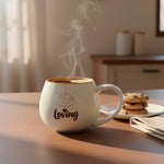Cargue la imagen en el visor de la galería, Set de 4 Tazas Loving-set Chefmaker De Cerámica Grabado de 500ml
