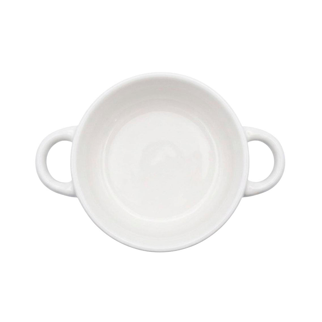 Set 4 Pozoleros Chefmaker Mayolica de Cerámica 700 ml Diseño Estilo Talavera Azul y Blanco