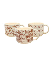 Chefmaker Set Juego de Tazas Terracota de 400ml c/u con grabado - Chefmaker.com.mx