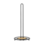 Cargue la imagen en el visor de la galería, Portarrollos de Cocina Portugal Chefmaker de Metal Color Negro Servitoallas Porta Toalla de Papel - Chefmaker.com.mx