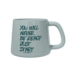 Cargue la imagen en el visor de la galería, Set 4 Tazas de Cerámica Chefmaker PUEBLA 300 ml New Bone con Frases - Chefmaker.com.mx
