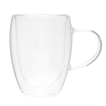 Cargue la imagen en el visor de la galería, Set de 2 Tazas Brusela Chefmaker de Cristal Transparente 350ml - Chefmaker.com.mx
