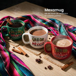 Cargue la imagen en el visor de la galería, Set de 3 Tazas de Cerámica Chefmaker Mexamug 400 ml Sabor a México - Chefmaker.com.mx