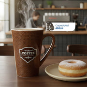 Set de 4 Taza VIANCA - SETC Chefmaker Cerámica 400ml (Coffee) - Chefmaker.com.mx