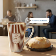 Set de 4 Taza VIANCA - SETE Chefmaker Cerámica 400ml (Enjoy) - Chefmaker.com.mx