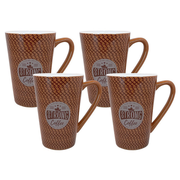 Set de 4 Taza VIANCA - SETS Chefmaker Cerámica 400ml (Strong) - Chefmaker.com.mx