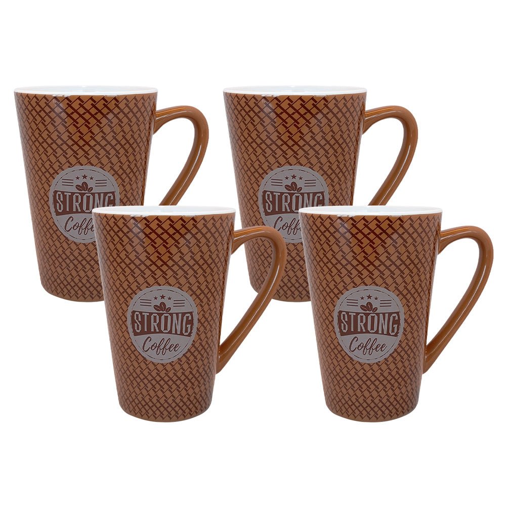 Set de 4 Taza VIANCA - SETS Chefmaker Cerámica 400ml (Strong) - Chefmaker.com.mx