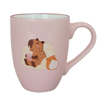 Cargue la imagen en el visor de la galería, Set De 6 Taza Capibara Chefmaker de Cerámica Grabado 350ml - Chefmaker.com.mx
