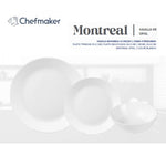 Cargue la imagen en el visor de la galería, Vajilla 12 piezas Montreal - Chefmaker.com.mx
