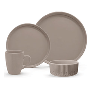 Vajilla 16 piezas Adara BG - Chefmaker.com.mx