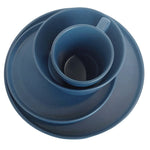 Cargue la imagen en el visor de la galería, Vajilla Cerámica Praga Chefmaker Azul Para 4 personas 16 Piezas - Chefmaker.com.mx
