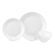 Vajilla de Cérámica Montreal Chefmaker 12 Piezas 4 Personas Bowl Plato - Chefmaker.com.mx