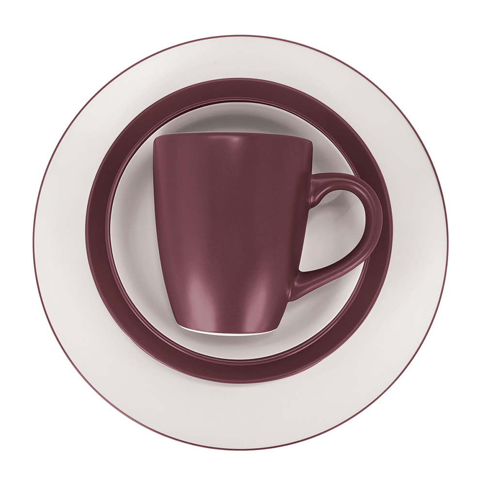 Vajilla de Cerámica SOL - B Chefmaker Para 4 personas 16 Piezas - Chefmaker.com.mx