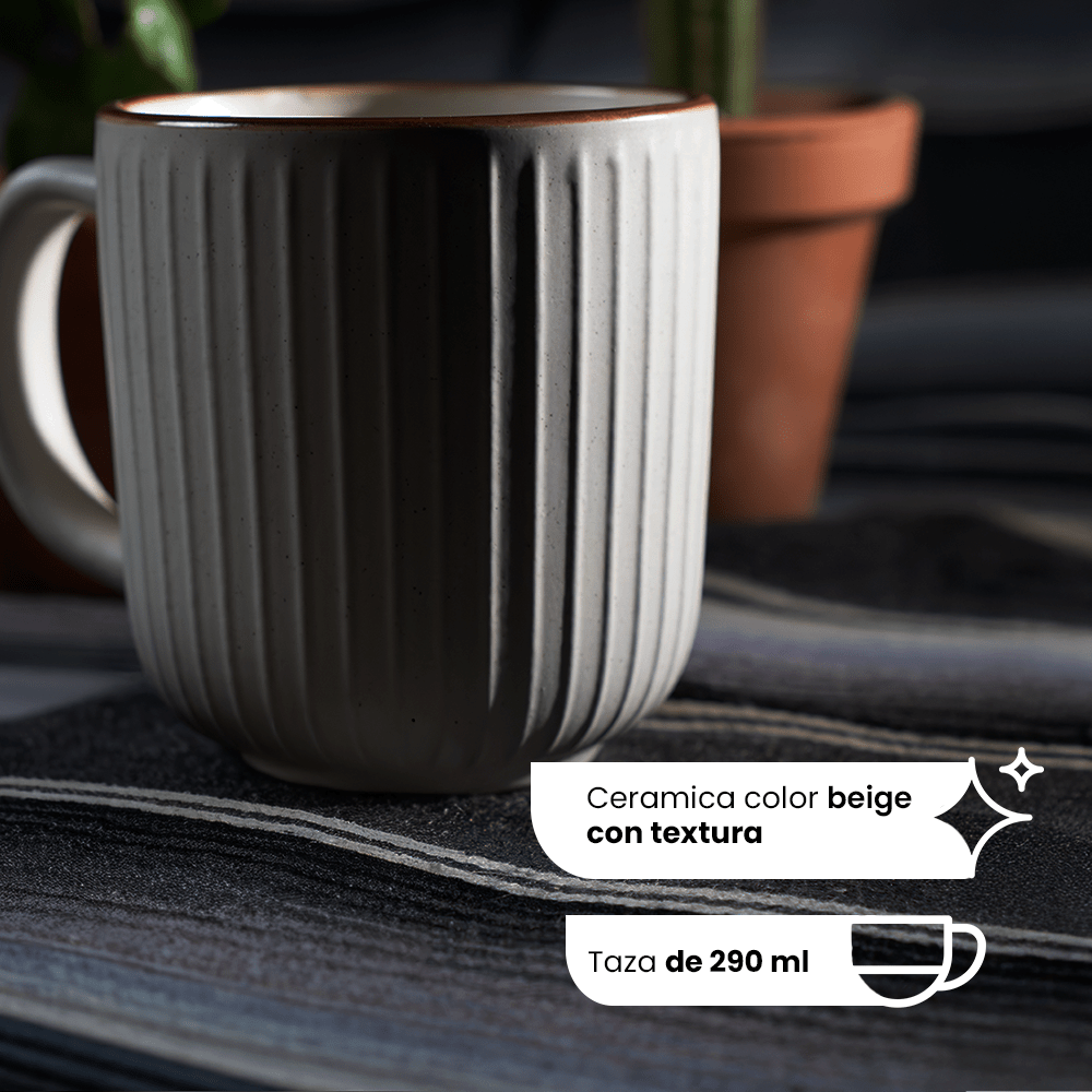 Vajilla de Cerámica Zurich Chefmaker para 4 personas con 20 Pzs - Chefmaker.com.mx