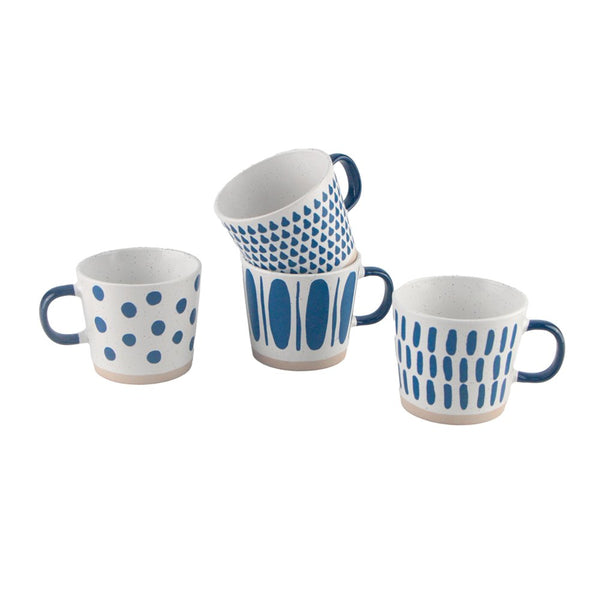 Juego de 4 tazas Chefmaker Marina-set - Chefmaker.com.mx