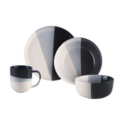 Vajilla Redonda 16 Piezas 4 Personas Zakia - Chefmaker.com.mx